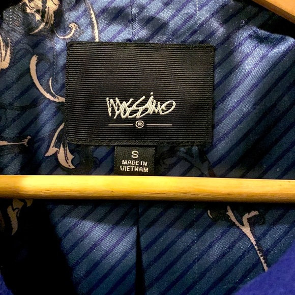 Deep Blue Massimo Pea Coat - Picture 3 of 7